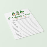 St Patrick's Word Scramble Game With Answer Key