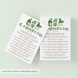 St Patrick's Day Trivia Quiz with Answer Key Printable