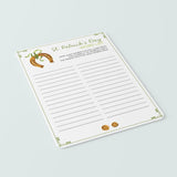 Easy St Patricks Day Game to Print or Play Over Zoom