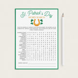 St. Patrick's Day Word Search Printable by LittleSizzle