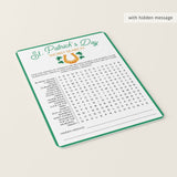 St. Patrick's Day Word Search Printable