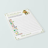 St Patrick's Day Emoji Game Fillable and Printable Instant Download