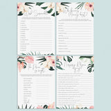 Summer Baby Shower Games Bundle Printable by LittleSizzle