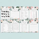 Summer Baby Shower Games and Activities Printable by LittleSizzle