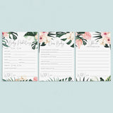 Tropical Baby Shower Activities Keepsakes for Mom by LittleSizzle