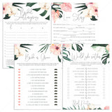 Summer Bridal Shower Games Bundle Printable by LittleSizzle