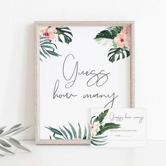 Guess How Many In The Jar Game Printable by LittleSizzle