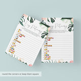 Summer Bridal Shower Game Emoji Pictionary