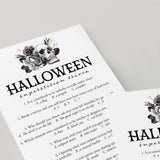 Printable Halloween Superstition Quiz with Answers