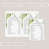 Baby candy bar game printable by LittleSizzle