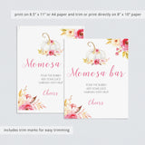 Fall baby shower decorations instant download by LittleSizzle