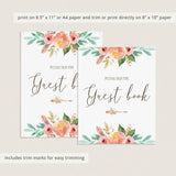 Please sign the guest book sign instant download by LittleSizzle