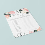 Summer Baby Shower The Price Is Right Game Printable