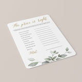 Gender Neutral Baby Shower Game The Price Is Right