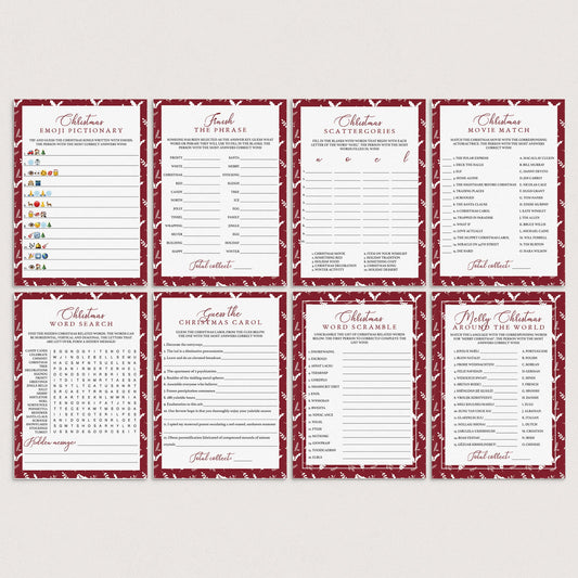 Classic Christmas Games Bundle For Adults by LittleSizzle