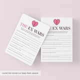 Printable Girls Night Game Worst Ex Ever