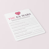 Printable Girls Night Game Worst Ex Ever
