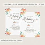 Make an alphabet book page for baby sign by LittleSizzle