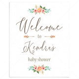 Tribal Party Welcome Poster Editable Template by LittleSizzle