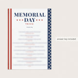 Memorial Day Trivia Questions with Answers Printable