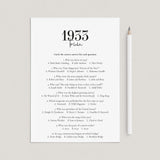 1933 Trivia Quiz with Answer Key Instant Download by LittleSizzle