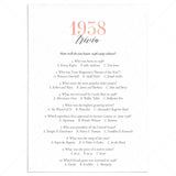 1938 Trivia Questions and Answers Printable by LittleSizzle