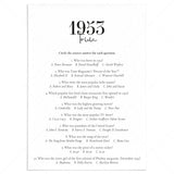 1953 Trivia Quiz with Answer Key Instant Download by LittleSizzle