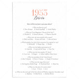 1953 Trivia Questions and Answers Printable by LittleSizzle