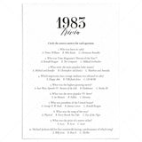 1983 Fun Facts Quiz with Answers Printable by LittleSizzle