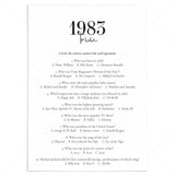1983 Trivia Quiz with Answer Key Instant Download by LittleSizzle