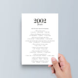 23rd Birthday Games For Him Born in 2002