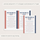Memorial Day Trivia Questions with Answers Printable