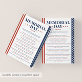 Memorial Day Trivia Questions with Answers Printable