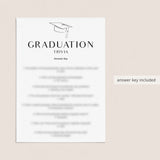 Graduation Trivia Quiz with Answer Key Printable
