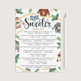 Ugly Sweater Party Trivia Game with Answers by LittleSizzle