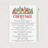 Christmas Trivia Quiz for Kids and Adults Printable by LittleSizzle