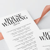 House Warming Quiz with Answers Printable