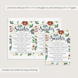 Ugly Sweater Party Trivia Game with Answers