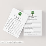 Printable Family Trivia Quiz for Family Reunion