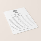 Family Reunion Trivia Game Printable
