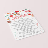 Adult Christmas Party Trivia Game Printable