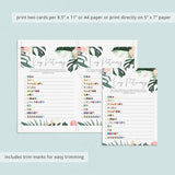 Summer Baby Shower Game Emoji Pictionary Download