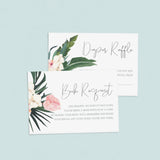 Watercolor botanical baby shower invite by LittleSizzle