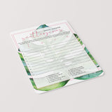 Palm Leaf Bridal Scattergories Printable Game