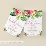 Summer Bridal Shower Invitation Template