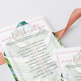 who knows the bride best bridal shower game printable