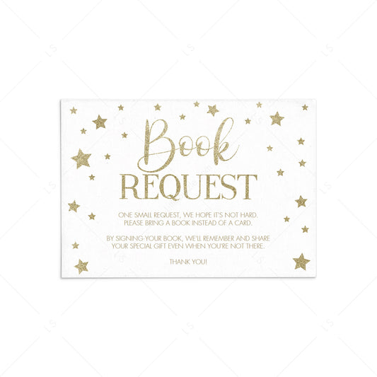 Little star baby shower books for baby cards printable by LittleSizzle