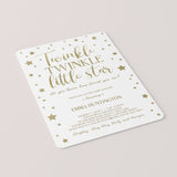 Little star baby shower printable invitation instant download by LittleSizzle