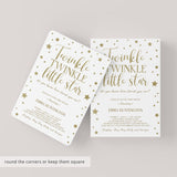 Twinkle Twinkle Baby Sprinkle Invitation Template