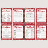 Knitted Christmas Sweater Theme Party Games Bundle by LittleSizzle